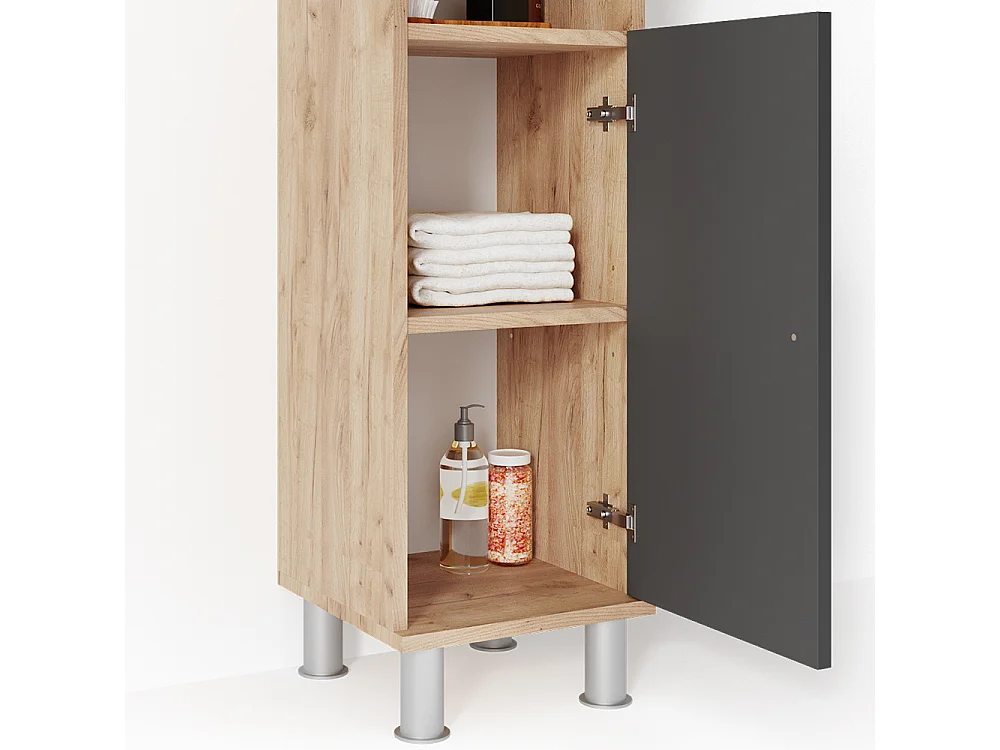 Meubles bain chêne 60x32x54 fynn