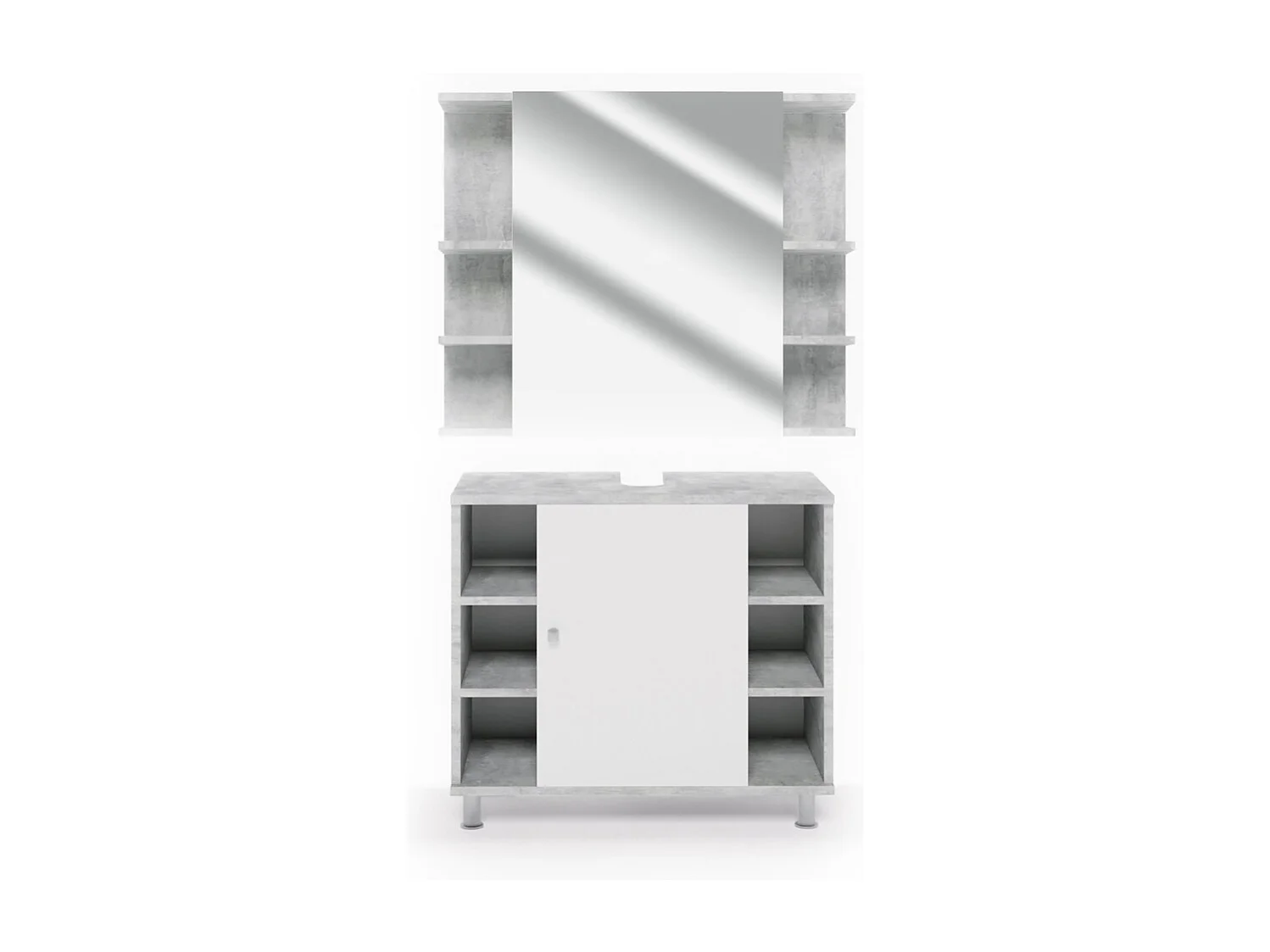 Meubles bain béton 60x32x54 fynn