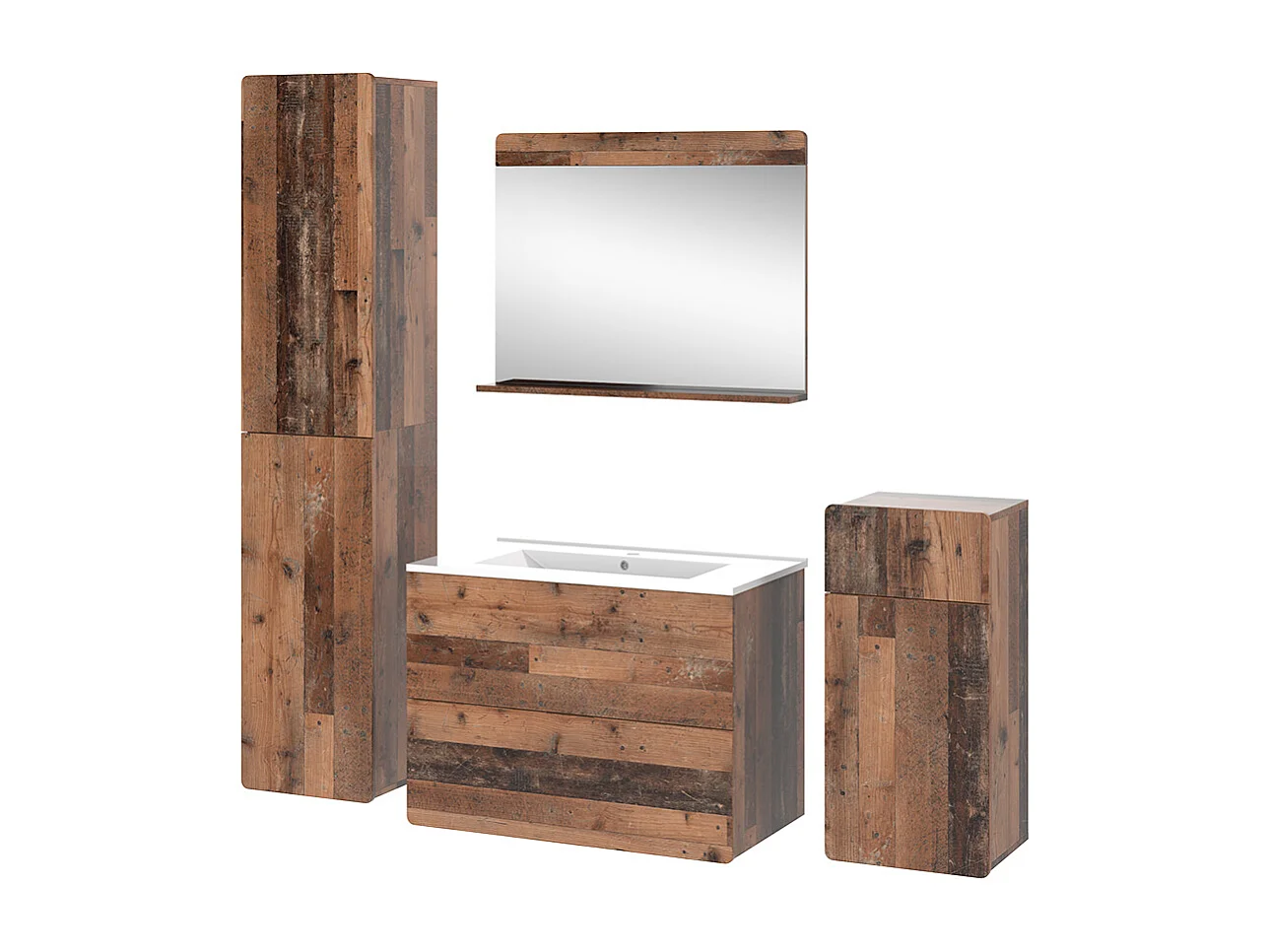 Badmöbel-Set oldstyle 80x46x59.3 izan