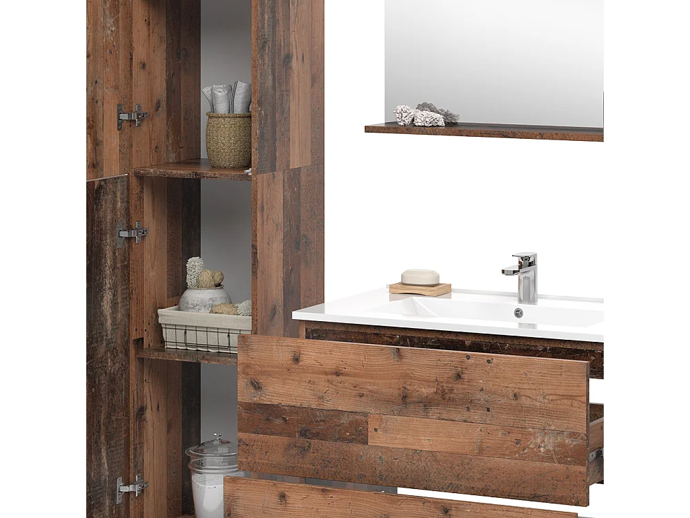 Badmöbel-Set oldstyle 80x46x59.3 izan