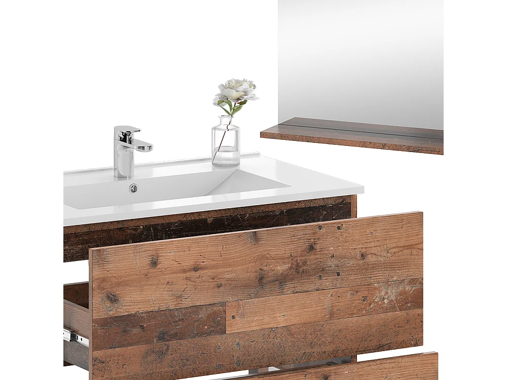 Badmöbel-Set oldstyle 80x46x59.3 izan