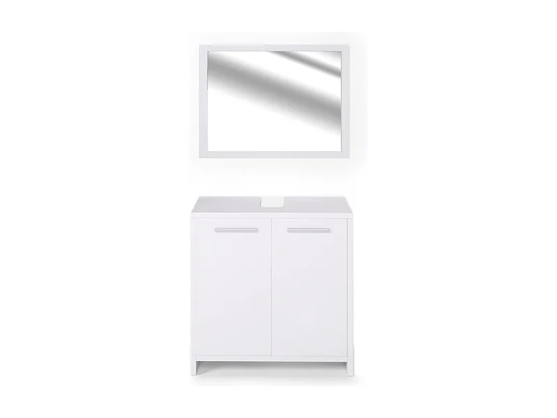 Badmöbel-Set weiß 58x33x60 kiko