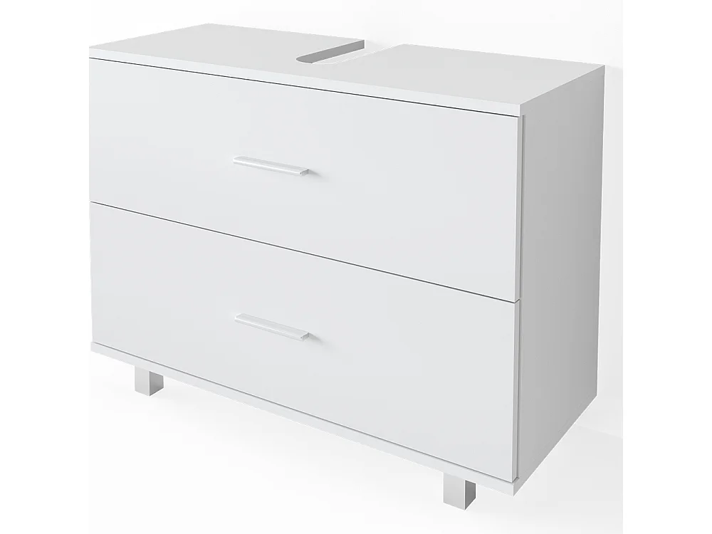 Meubles bain blanc 80.2x33x60.8 ilias