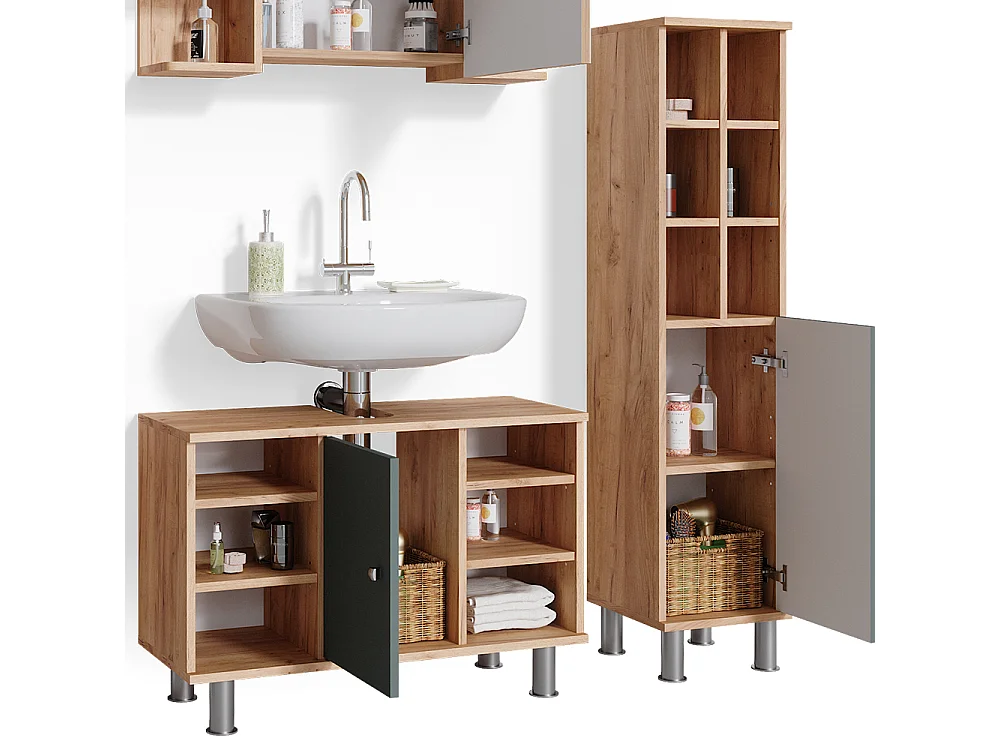 Meubles bain vert 60x32x54 fynn