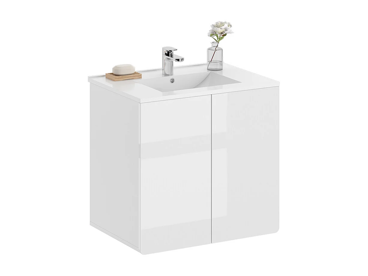 Wastafelonderkast wit 61.8x44.8x57.8 izan