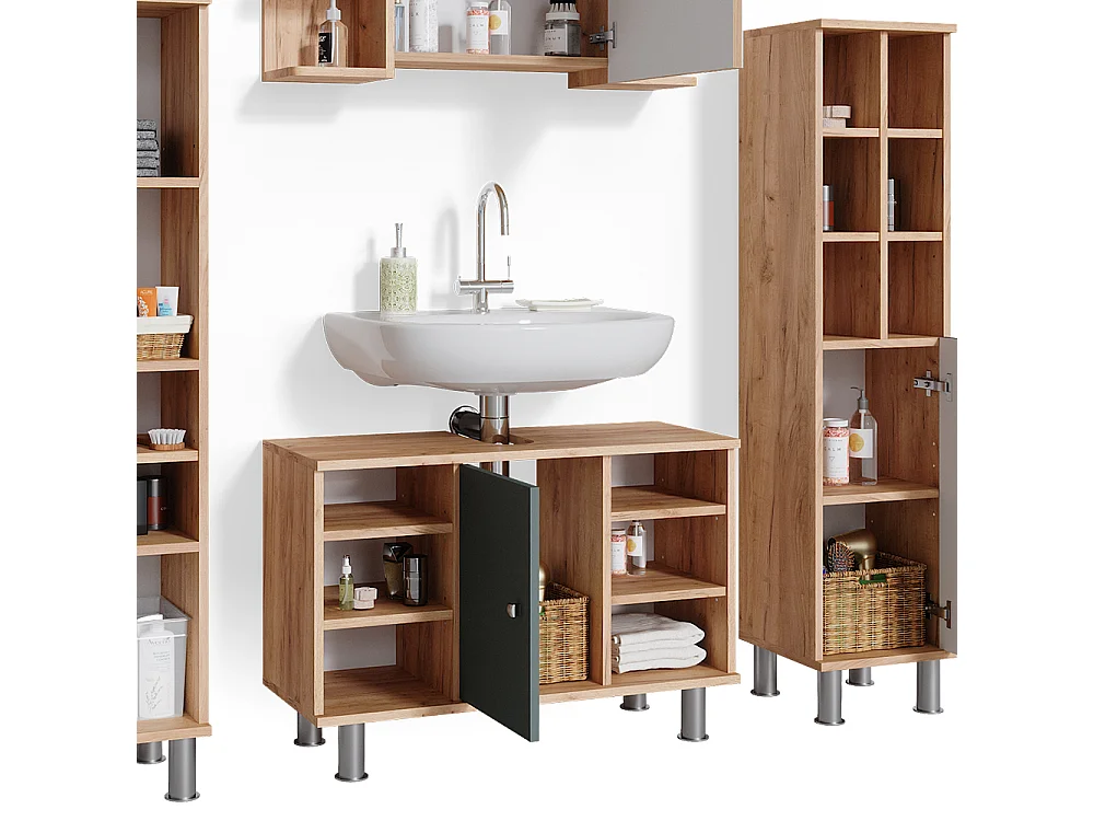 Meubles bain vert 60x32x54 fynn