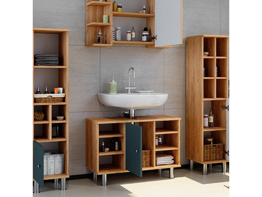 Meubles bain vert 60x32x54 fynn