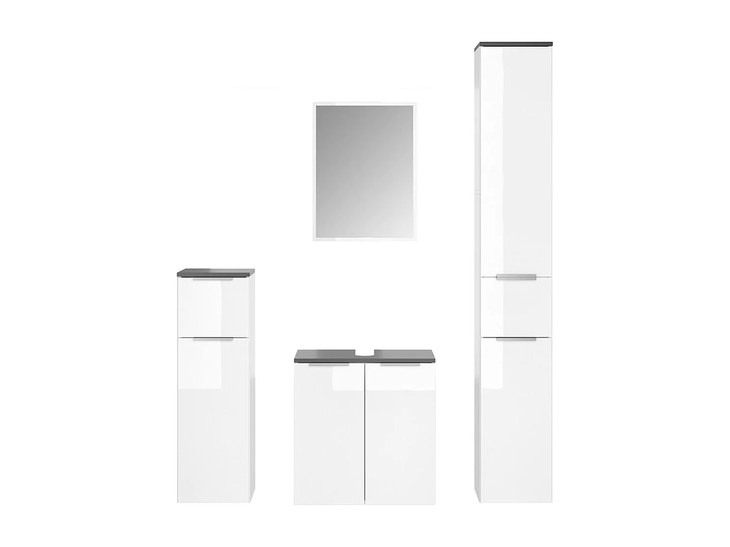 Meubles bain blanc 58x33x60 otis