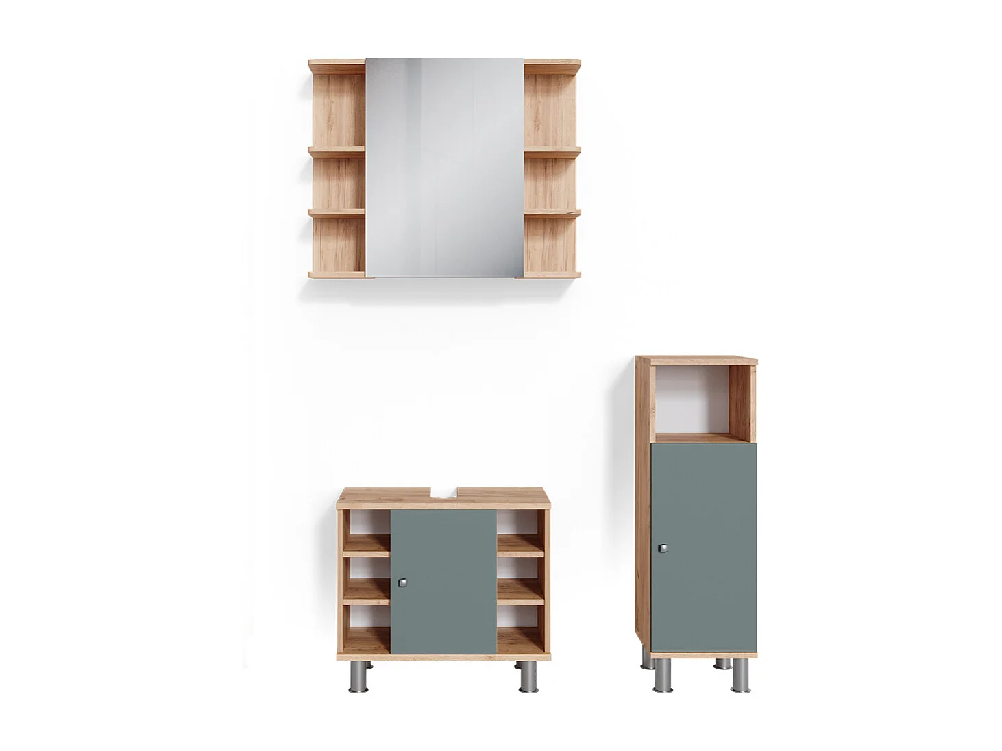 Meubles bain vert 60x32x54 fynn