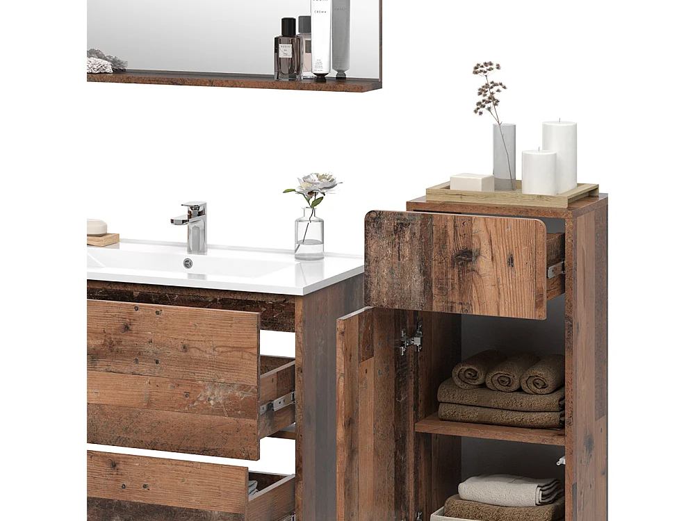 Badmöbel-Set oldstyle 80x46x59.3 izan