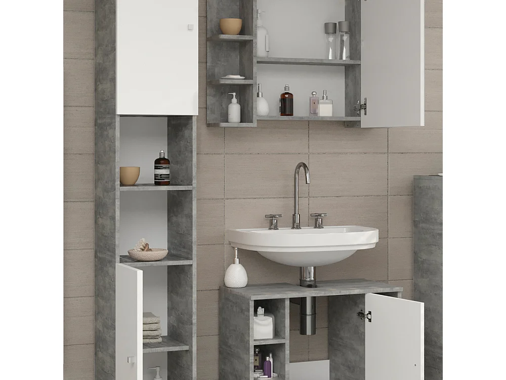 Meubles bain béton 60x32x54 fynn