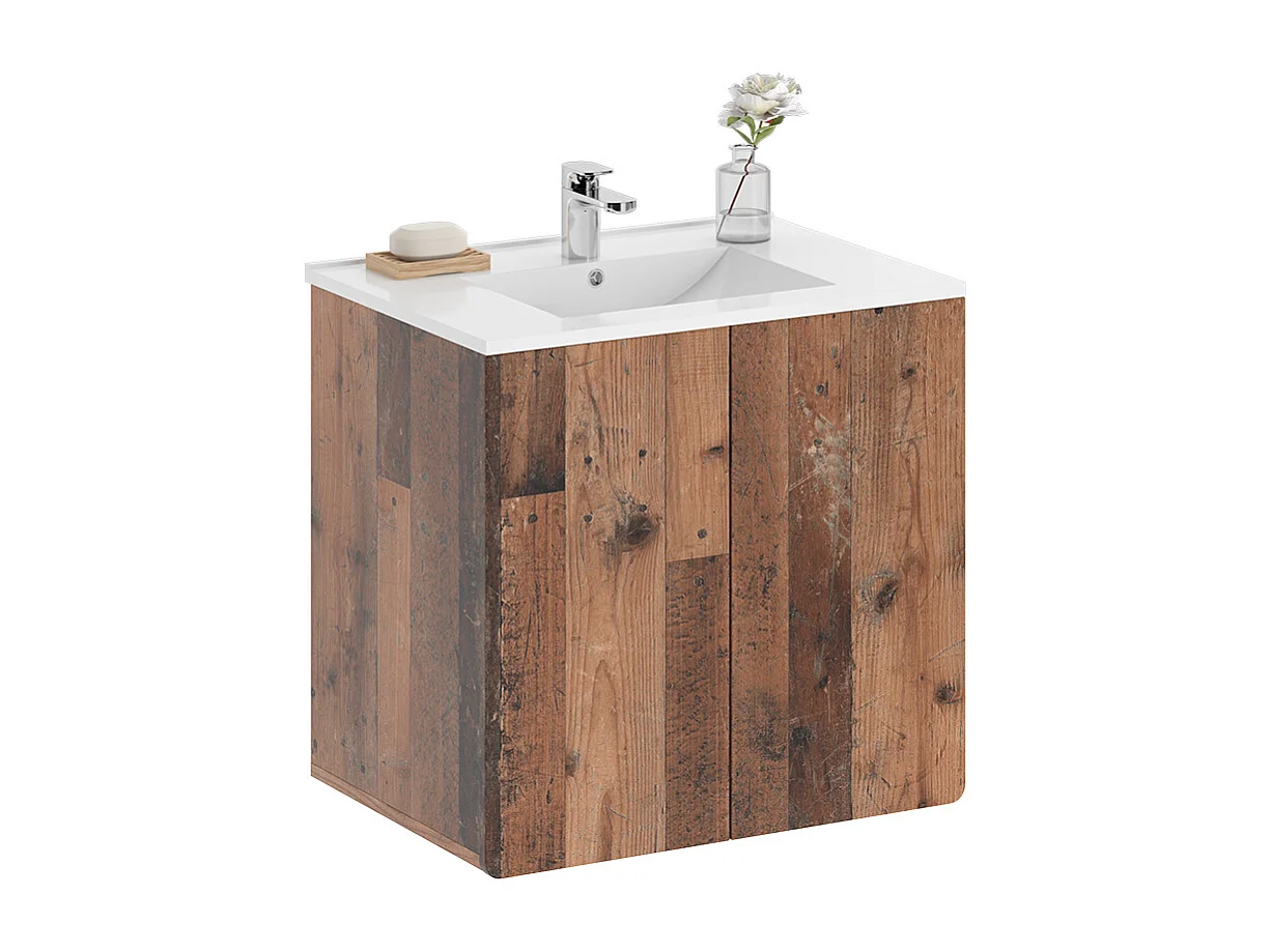 Set di mobili da bagno oldstyle 61.8x44.8x57.8 izan
