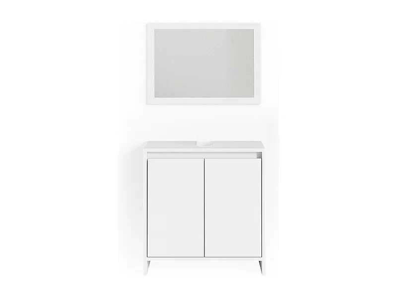 Conjunto de muebles de baño blanco 58x33x60 emma