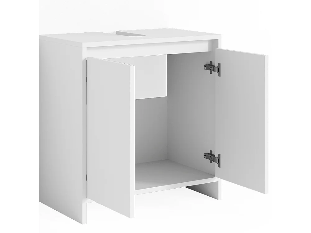 Meubles bain blanc 58x33x60 emma