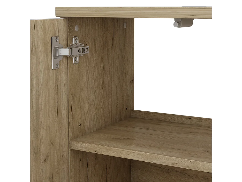 Meubles bain blanc 60x30x57 edge