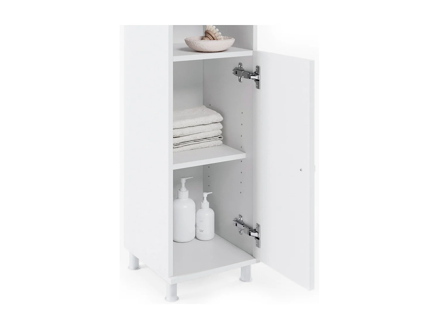 Meubles bain blanc 60x32x54 fynn