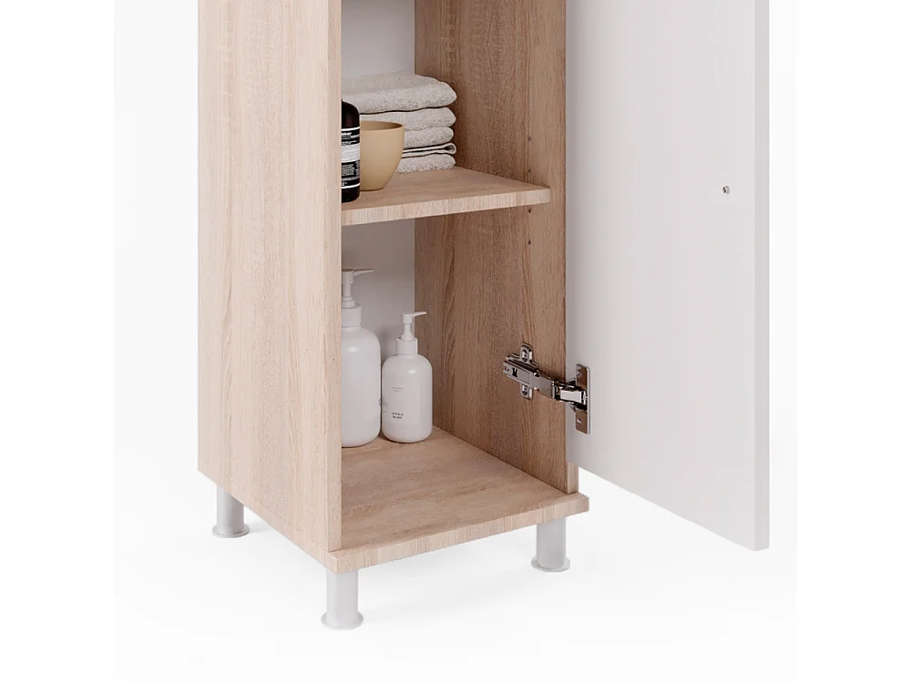 Set mobili bagno sonoma 60x32x54 fynn