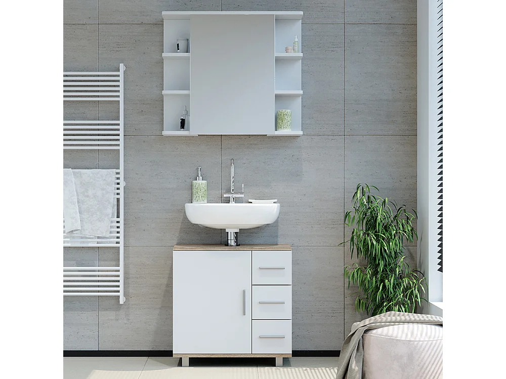 Meubles bain sonoma 60x33x60.8 ilias