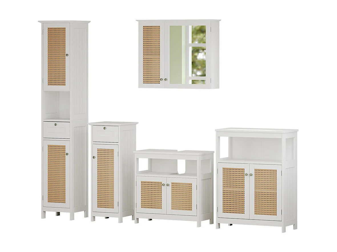 Meubles bain blanc 60x30x60 rosario