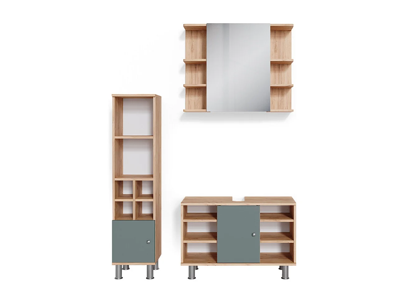 Meubles bain vert 60x32x54 fynn