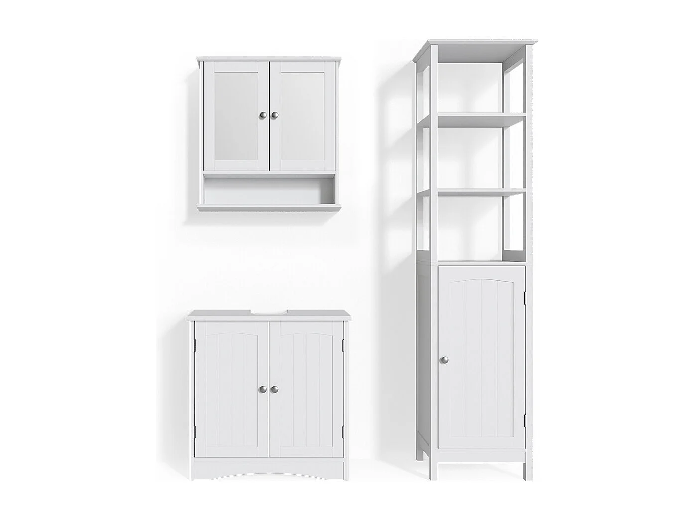 Meubles bain blanc 60x30x60 bianco