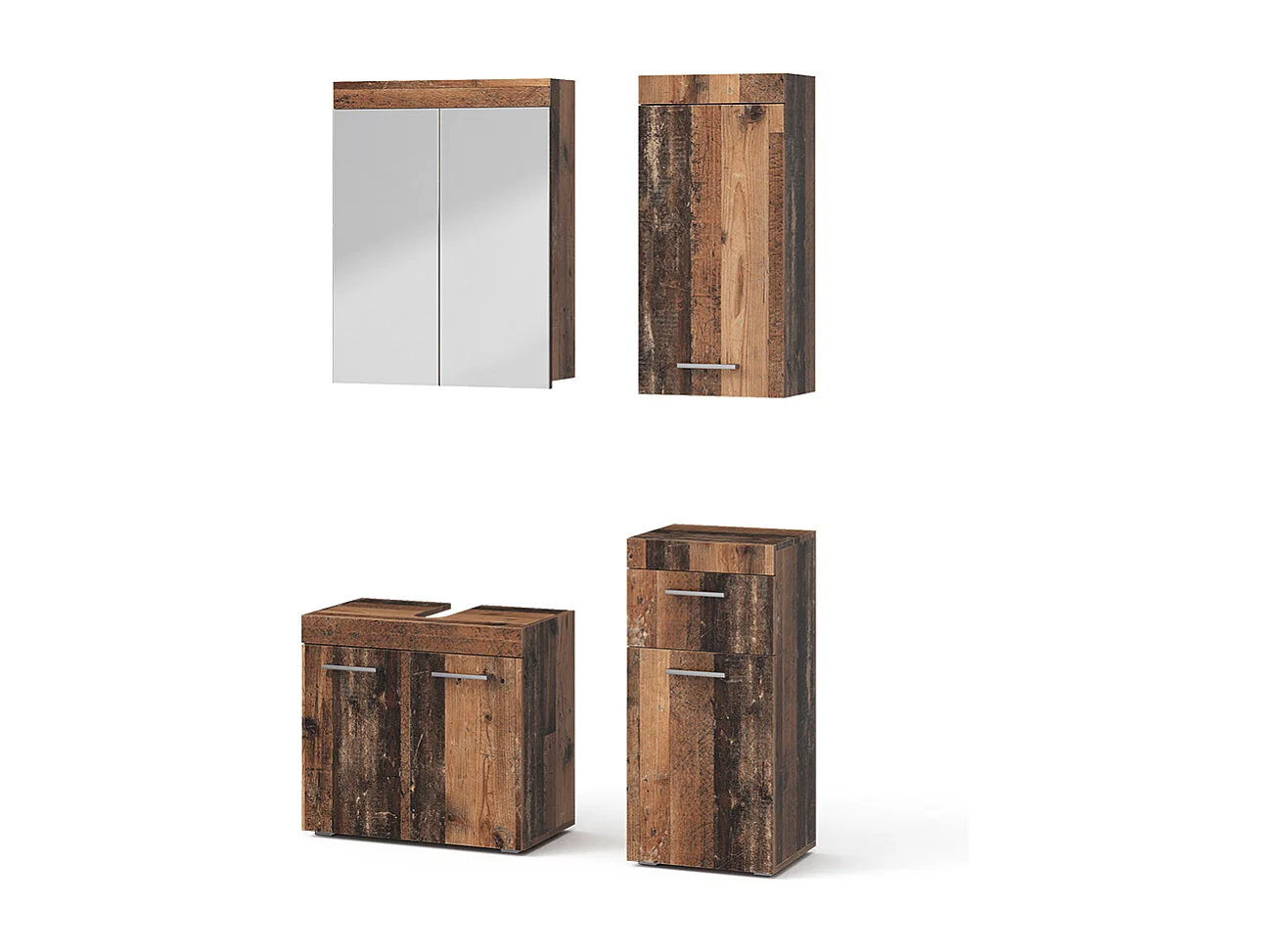 Badkamermeubelset oldstyle 60x34x56 luna