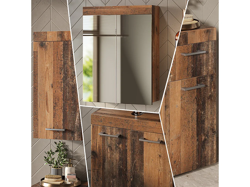 Badkamermeubelset oldstyle 60x34x56 luna