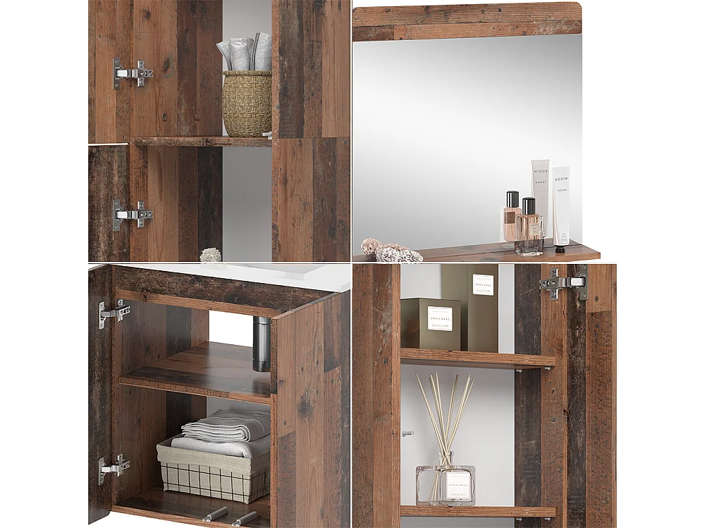 Meubles bain oldstyle 61.8x44.8x57.8 izan