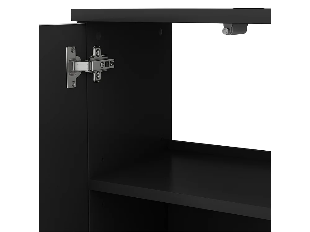 Meubles bain noir 60x30x57 edge