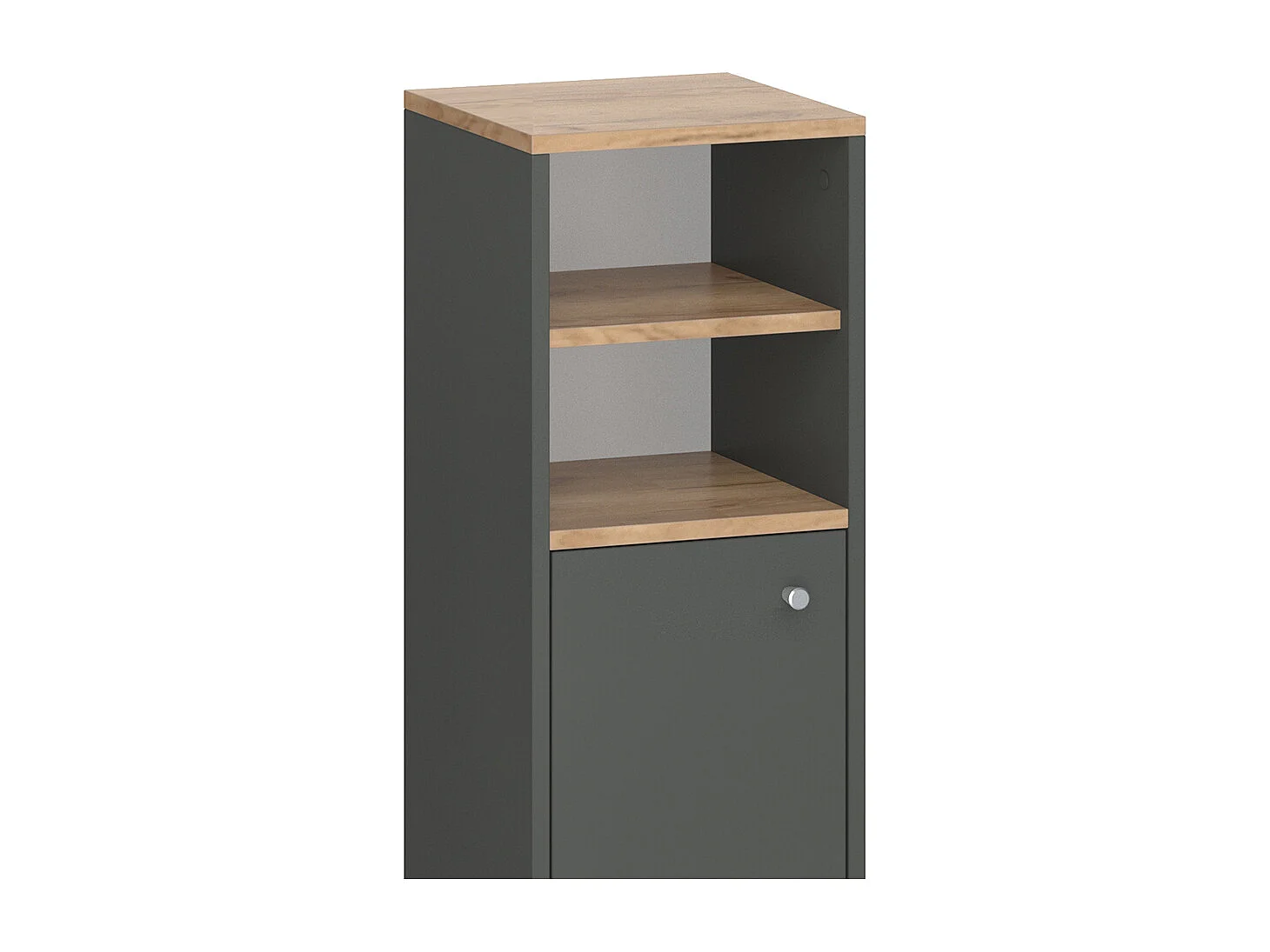 Set mobili bagno antracite 62x32x54 senyo