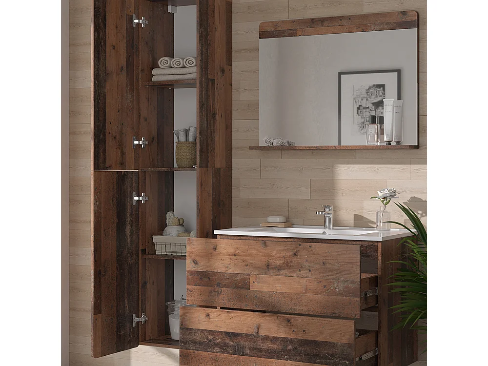 Badmöbel-Set oldstyle 80x46x59.3 izan