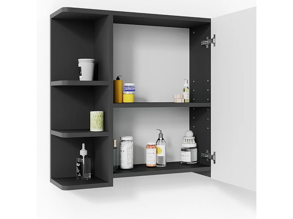 Meubles bain anthracite 60x32x54 fynn