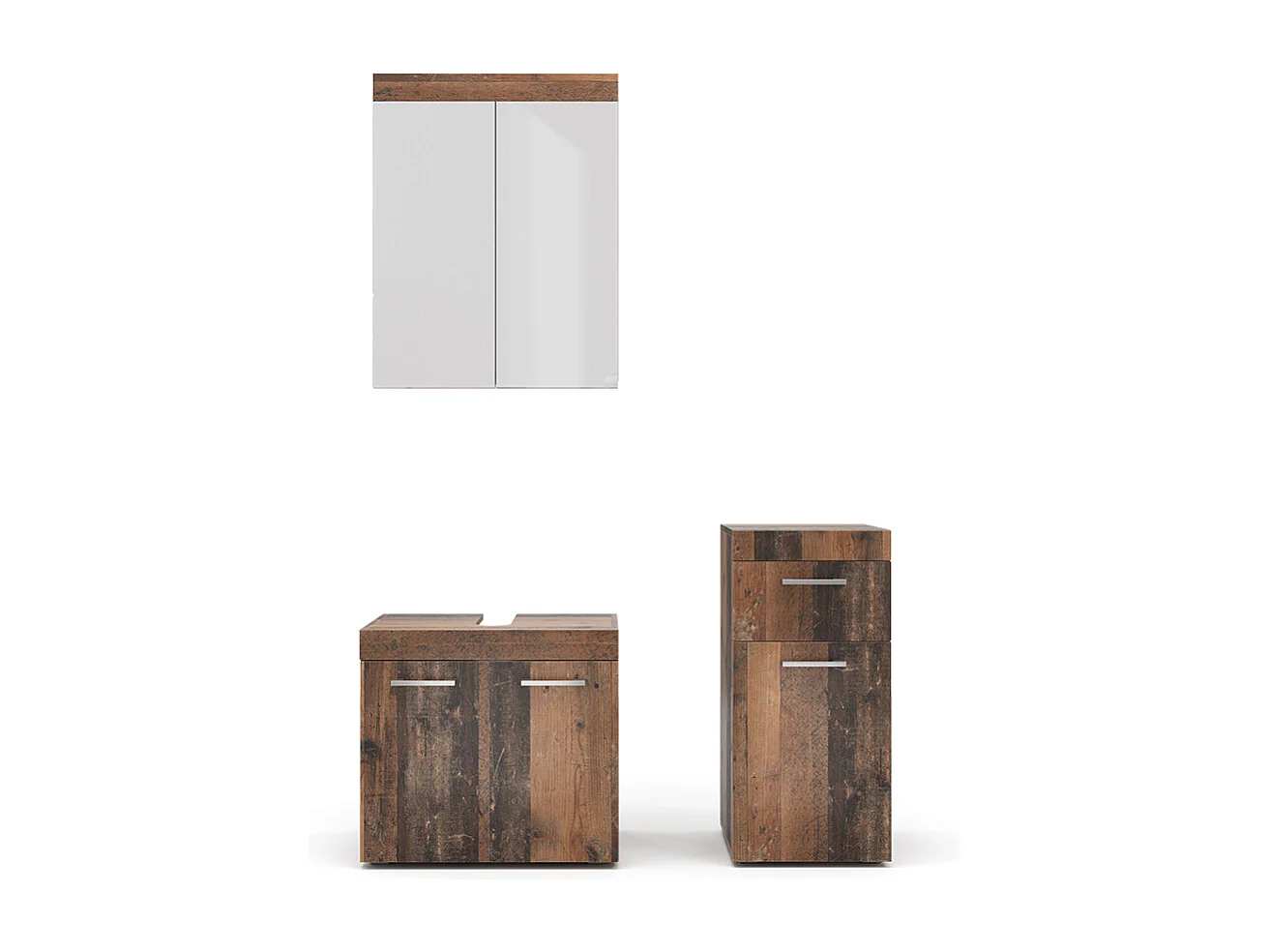 Ensemble de meubles de salle de bains oldstyle 60x34x56 luna