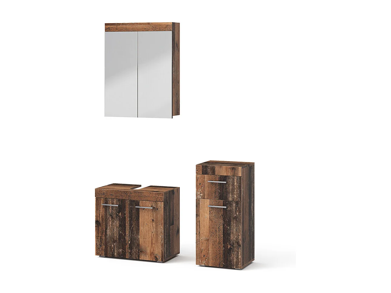 Badkamermeubelset oldstyle 60x34x56 luna