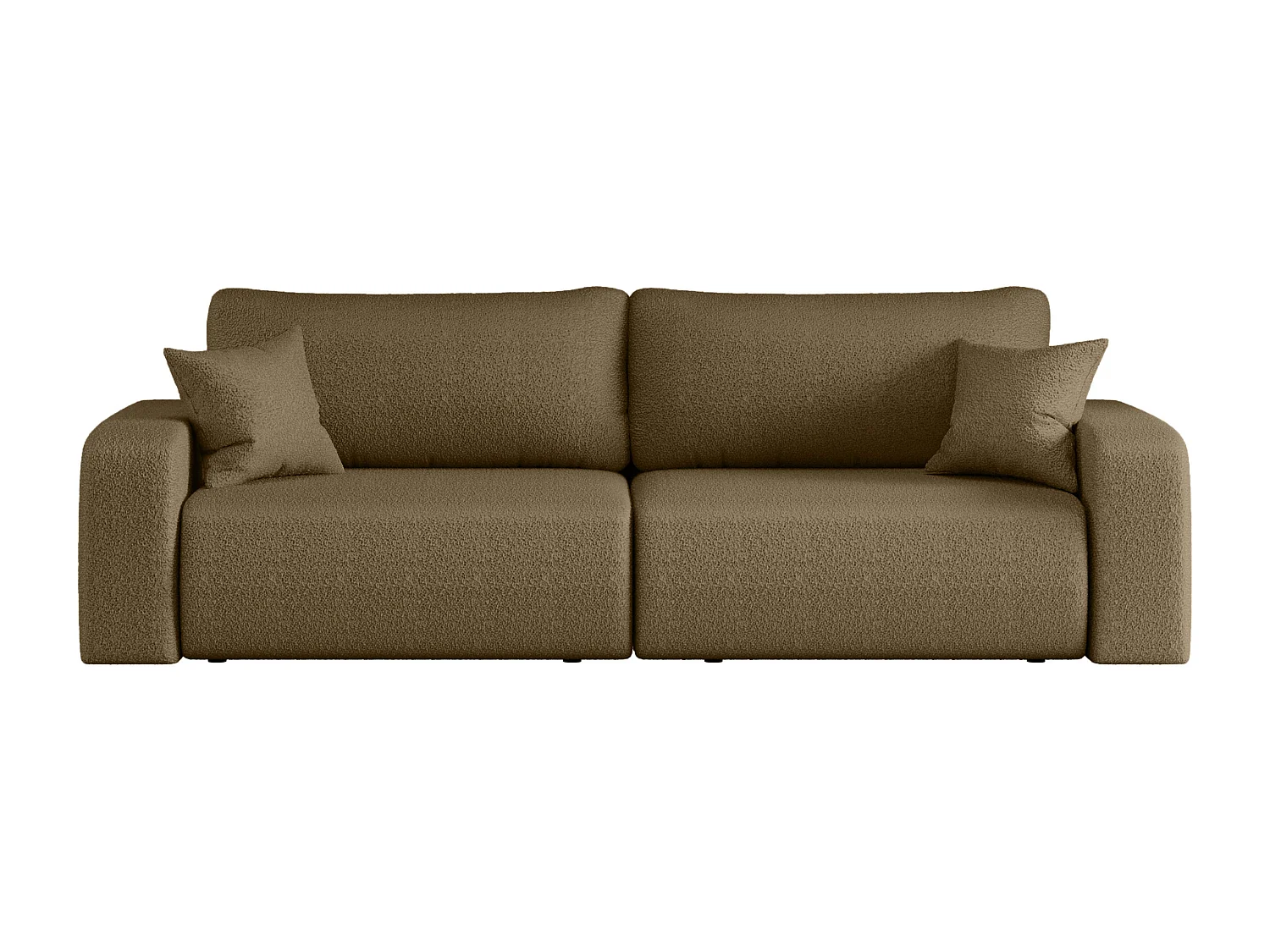 Divano Karl con due vani contenitore per la biancheria, funzione letto, direttamente dal produttore.