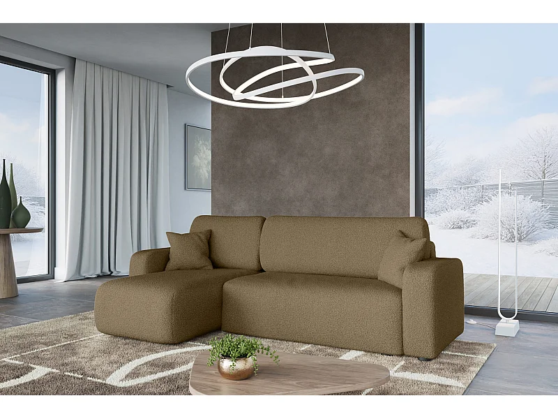 Divano angolare con funzione letto Piano L destro del produttore