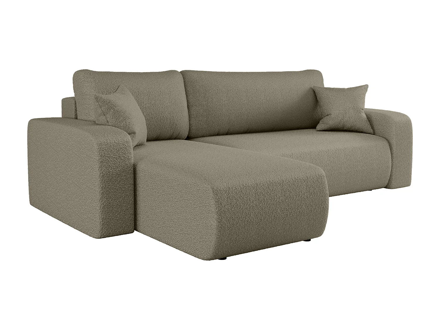 Divano angolare con funzione letto Piano L destro del produttore