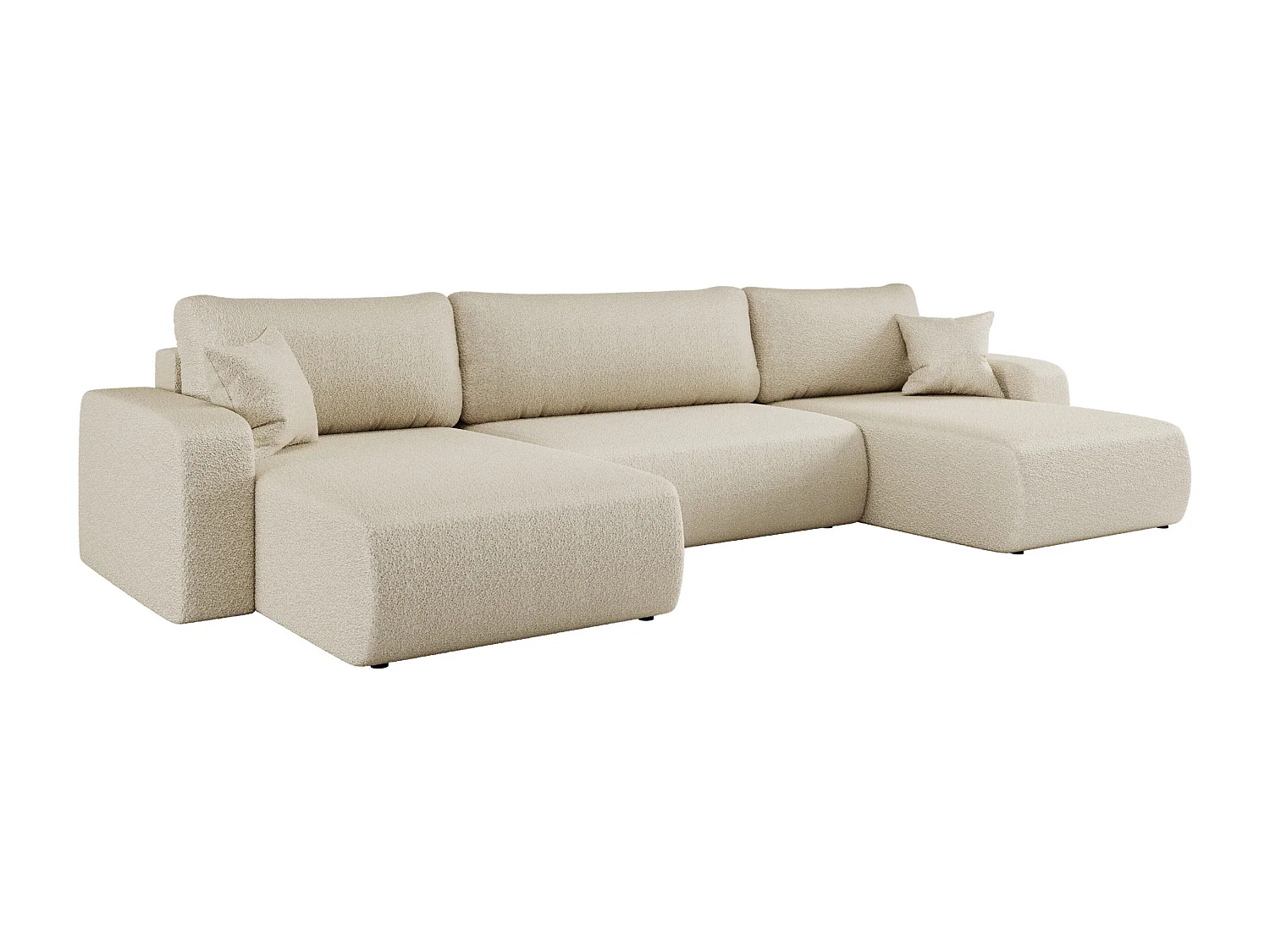 Canapé d'Angle avec fonction de couchage Piano U du fabricant