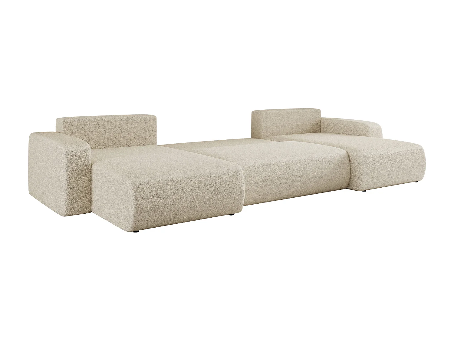 Canapé d'Angle avec fonction de couchage Piano U du fabricant