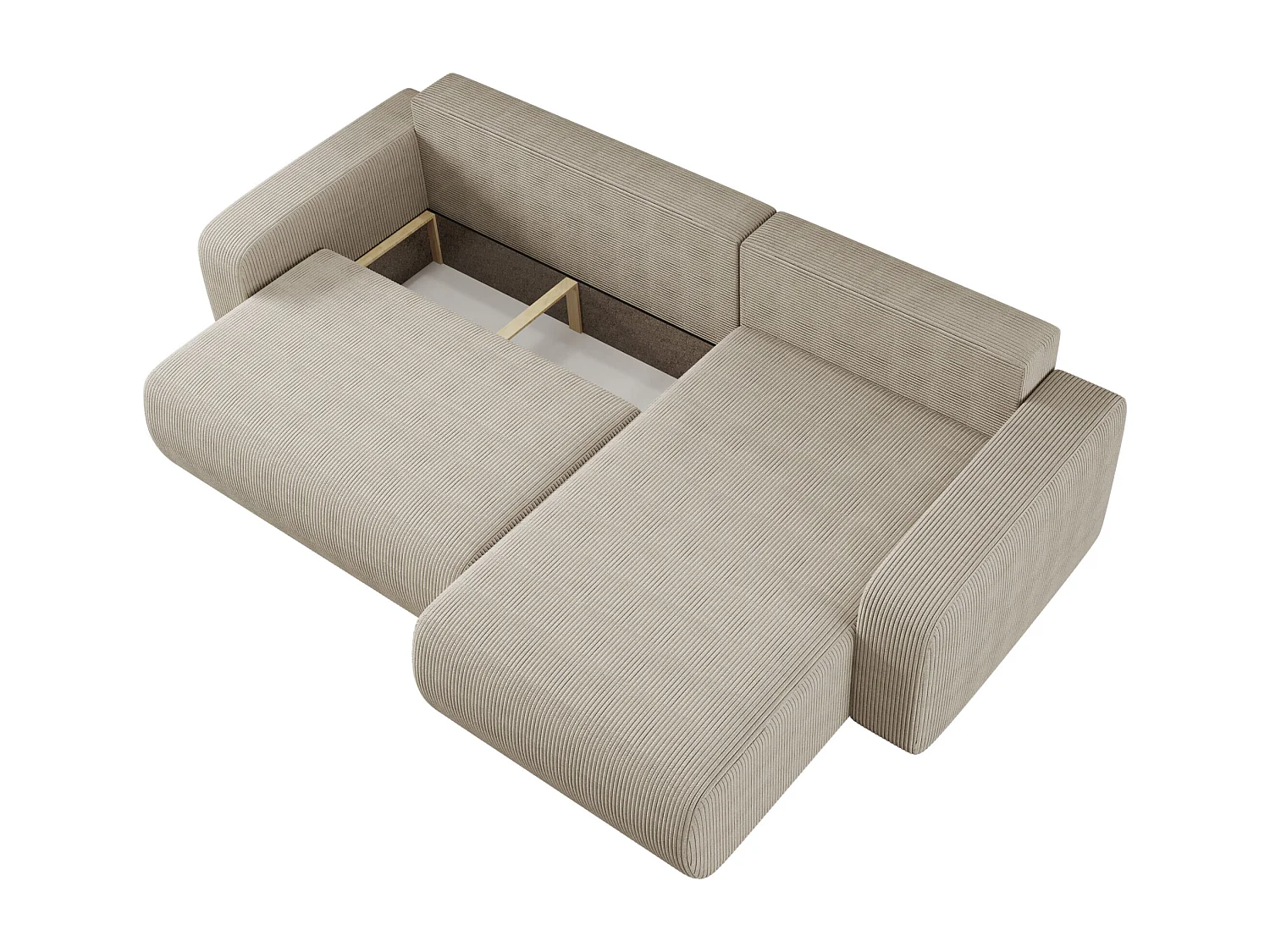 Canapé d'Angle avec fonction de couchage Piano XL du fabricant