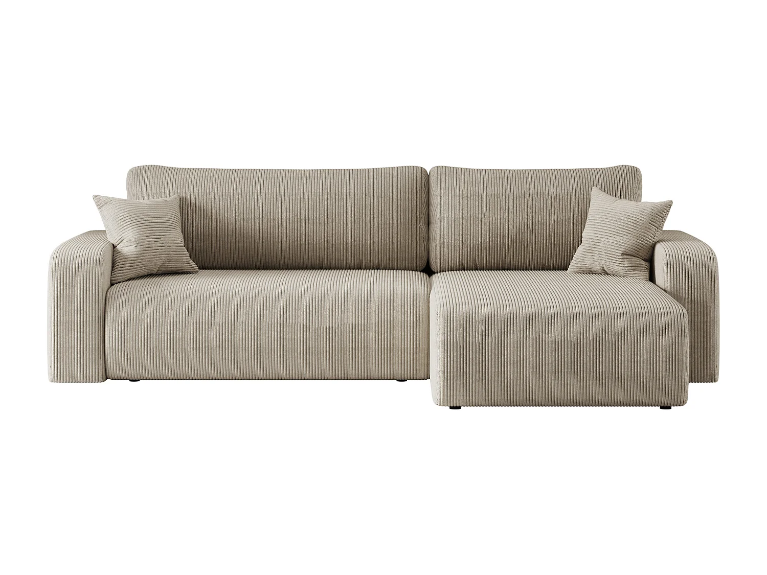 Divano angolare con funzione letto Piano XL destro del produttore