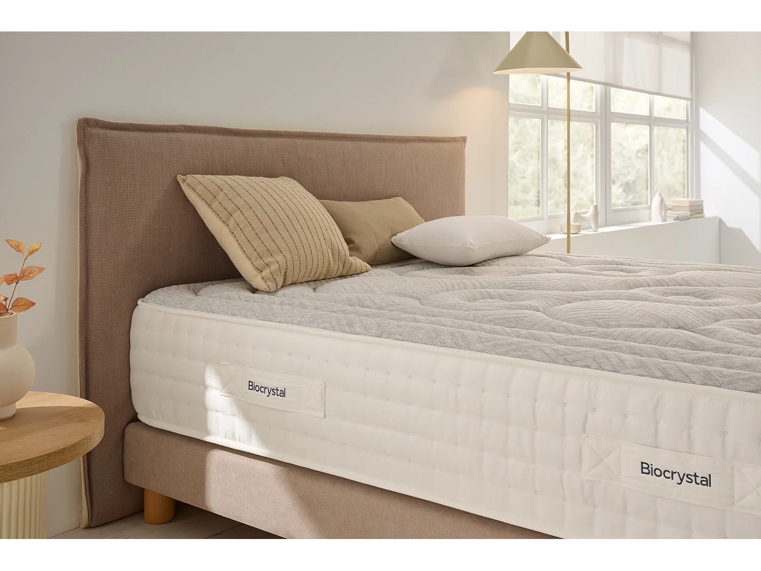 Matelas Mousse à memoire de forme Biocrystal Selenium 27 - 135X190 cm - Moonia