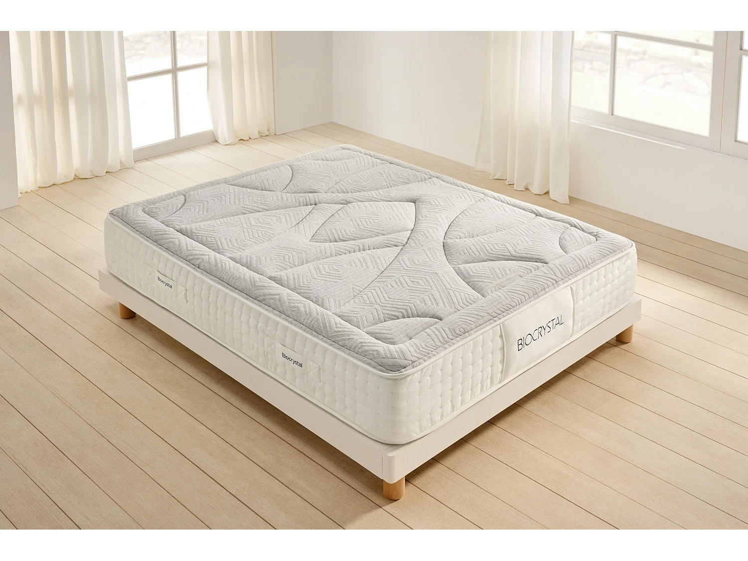 Pocketveren Matras Biocrystal Gold Spring, 30cm, 160x190cm - Moonia