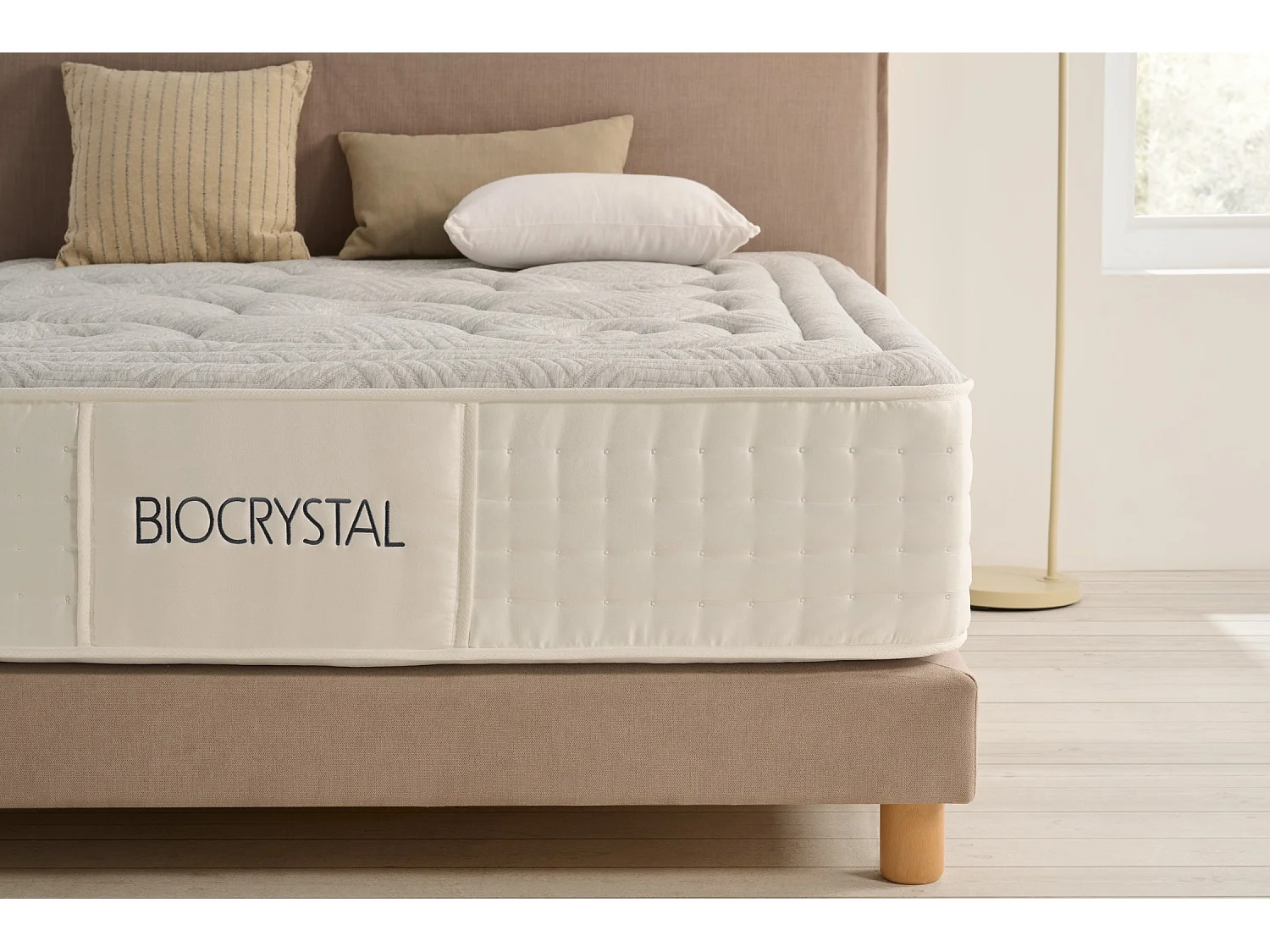 Matelas Biocrystal Selenium Spring 30 cm, 140x200 cm -Moonia