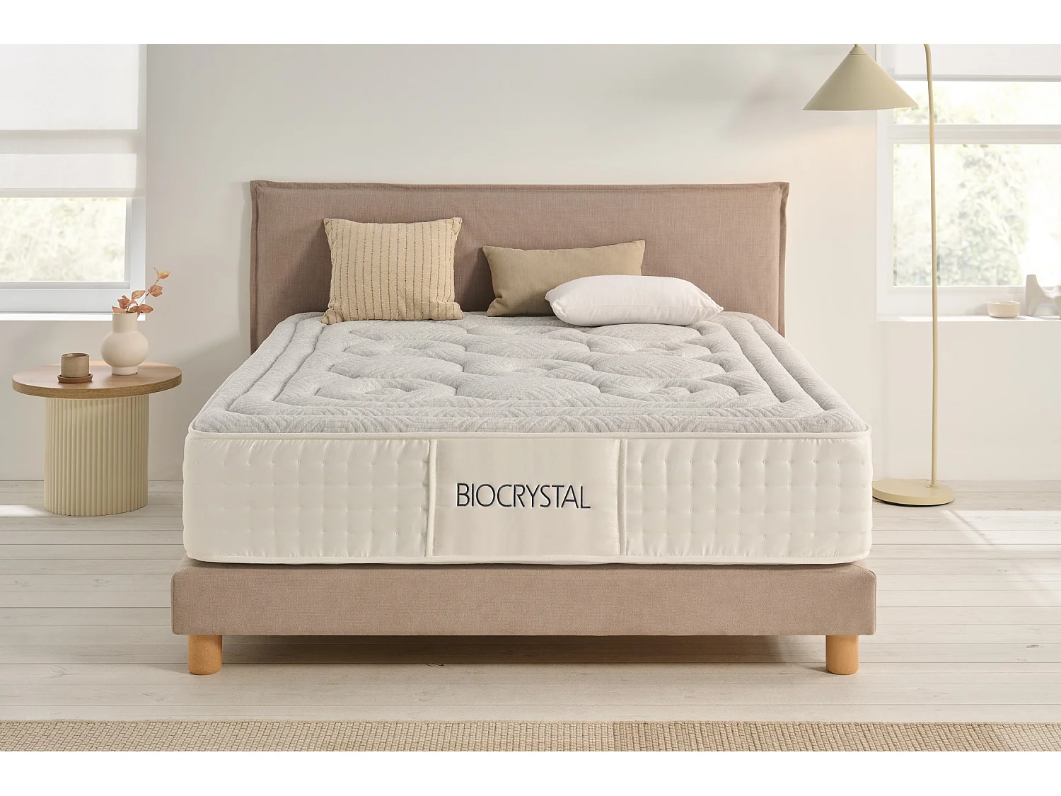 Matelas Biocrystal Selenium Spring 30 cm, 140x200 cm -Moonia