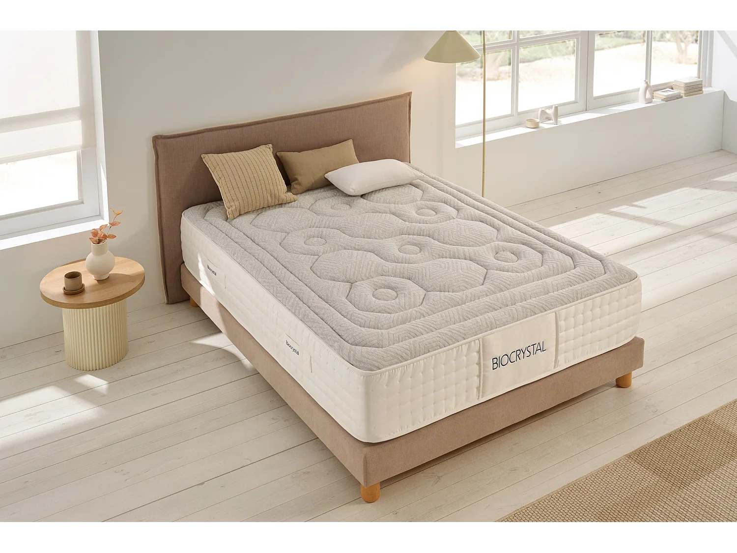 Pocketveren Matras Biocrystal Selenium Spring, 30cm, 140x200cm - Moonia
