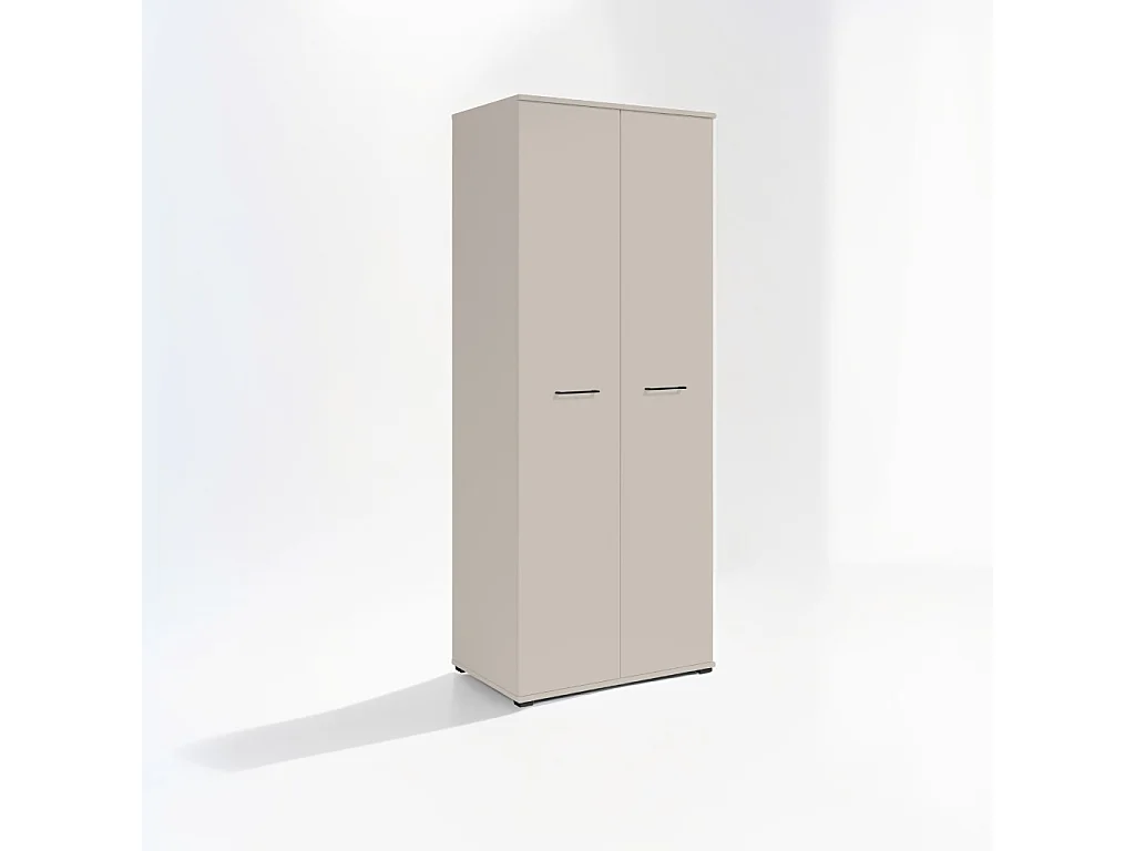 Szafa Otwierana Dwudrzwiowa 80cm x 200cm  KASZMIR | Półki + Wieszak