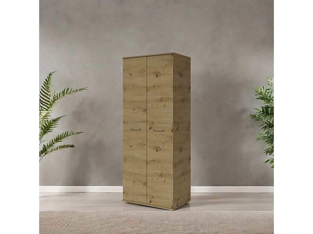 Szafa Otwierana Dwudrzwiowa 80cm x 200cm  ARTISAN | Półki + Wieszak
