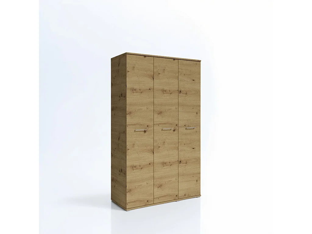 Szafa Otwierana Trzydrzwiowa 120cm x 200cm ARTISAN | Półki + Wieszak