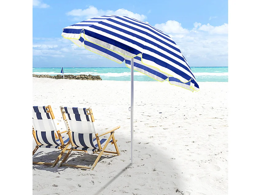 Sombrilla Playa o Jardín Algodón 200 cm Taormina - Fantasía de Mar 5